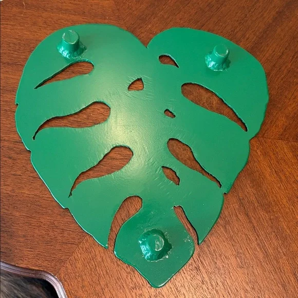 Rachel’s Welding Trivet heavy duty metal grass green will hold whatever fits - Picture 5 of 8